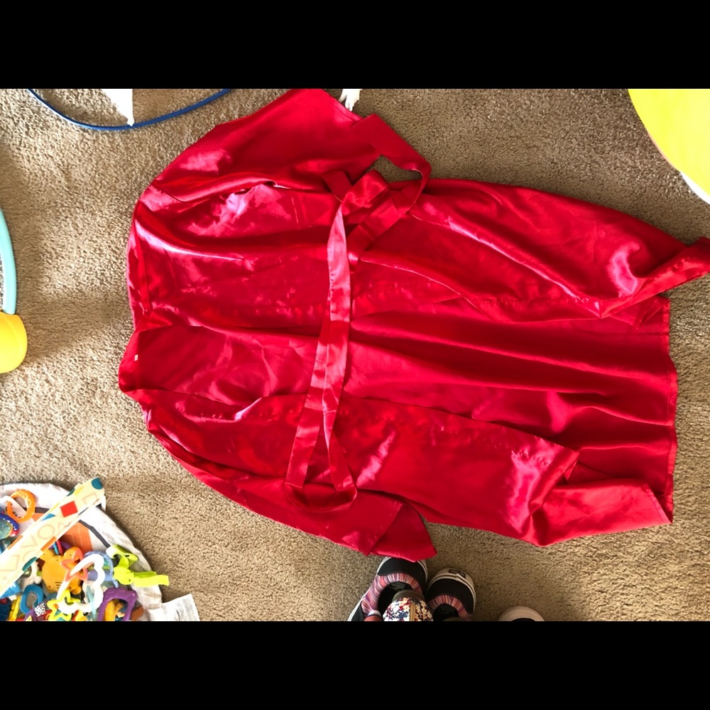 Women’s red robe